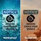 Signmission Drivers Chock Your Wheels OSHA Notice Sign, Plastic, 7in W x 10in L, 2PK OS-2PACK-NS-P-710-V-11560 - alternate 5